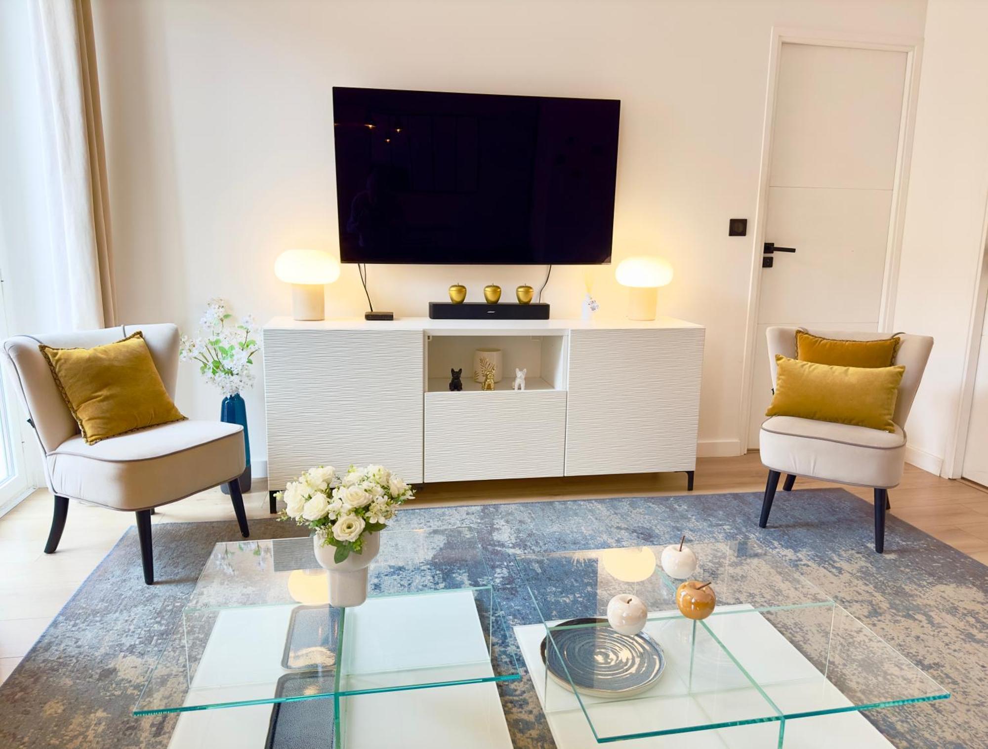 Luxueux 3 Pieces 80M2 - 2Ch - 2 Sdb - 1Mn Beach Croisette Cannes Ngoại thất bức ảnh