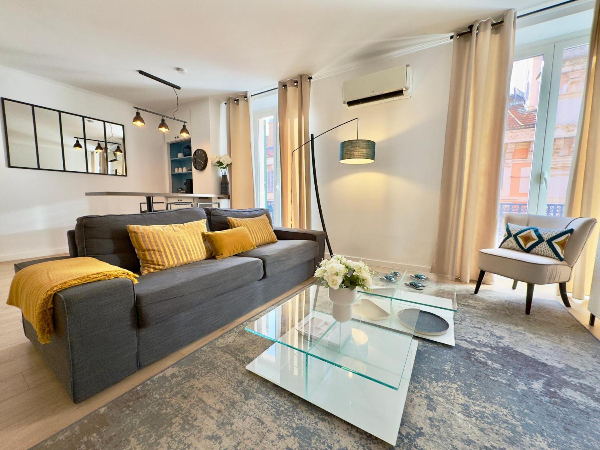 Luxueux 3 Pieces 80M2 - 2Ch - 2 Sdb - 1Mn Beach Croisette Cannes Ngoại thất bức ảnh