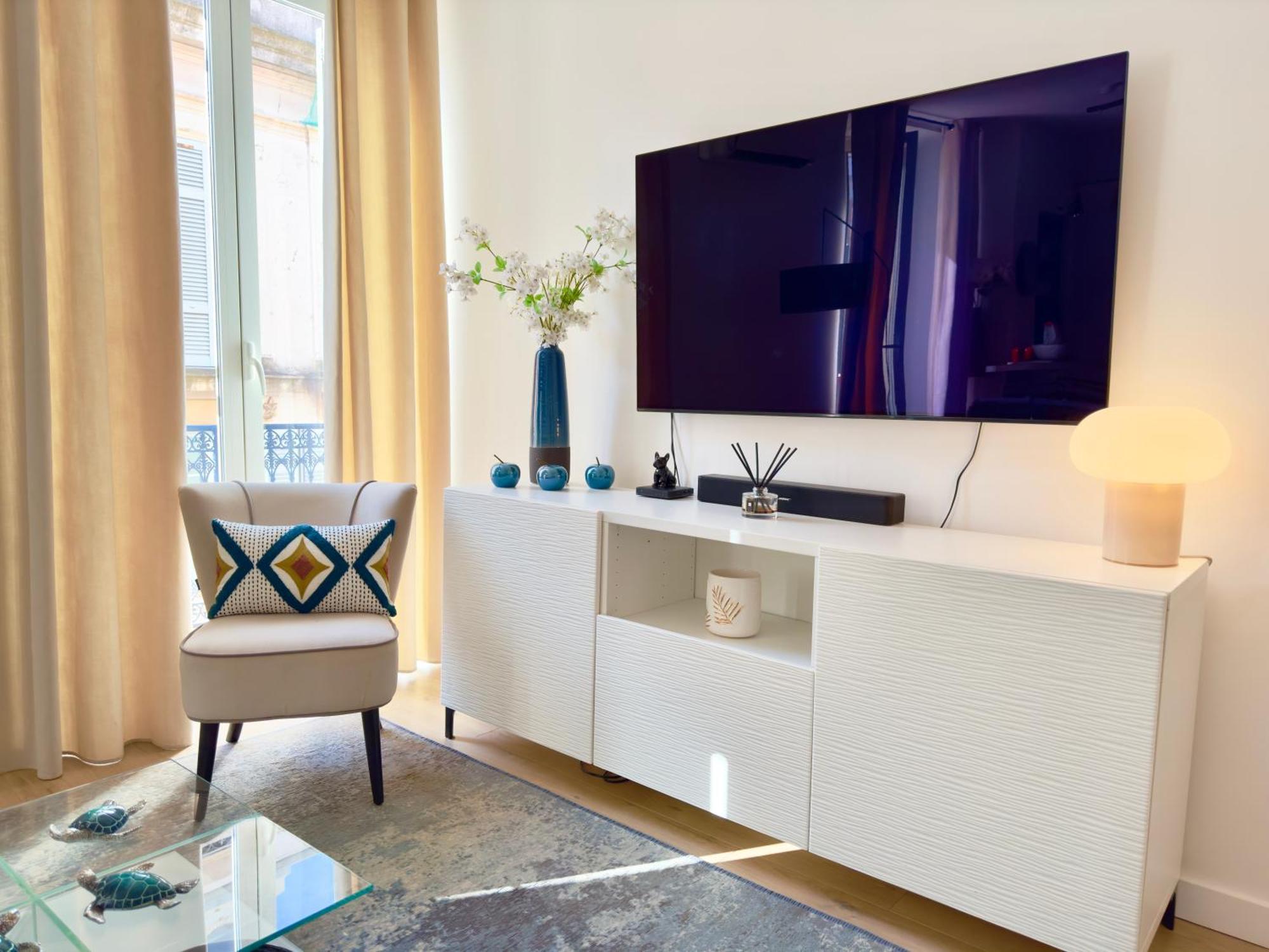 Luxueux 3 Pieces 80M2 - 2Ch - 2 Sdb - 1Mn Beach Croisette Cannes Ngoại thất bức ảnh